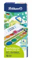 Produktbild: PELIKAN 701310 Deckfarbkasten 735K/12 - 12 Farben + 1 Deckweiß, grün