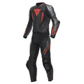 Produktbild: Dainese Laguna Seca 5 2-Teiler Motorrad Lederkombi, schwarz/grau/rot, 52