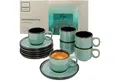 Produktbild: SÄNGER Espressotasse Set Fiji 12 tlg., 12-tlg., Steingut, Mintgrün, Handmade, Erweiterbar, VALUE COLLECTION