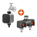 Produktbild: Eve Set Smarte Bewässerung - Eve Aqua HomeKit Thread & Gardena Verteiler