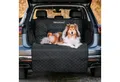 Produktbild: Rudelkönig Tier-Kofferraumschutzdecke Kofferraumschutz Hund mit Ladenkantenschutz Universal Hundedecke Auto, Schondecke wasserabweisend und kratzfest - 134x101x58cm