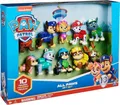 Produktbild: PAW PATROL Spielfigur Paw Patrol: 10er-Geschenkset Mini-Figuren mit Action-Pack