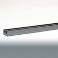 Produktbild: Glasführungsprofil Silber 4 mm - 100 cm unten