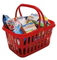Produktbild: Tanner Trendkorb rot gefüllt für die Puppenstube oder Kaufmannsladen