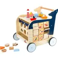 Produktbild: small foot Lauflernwagen, Natur, Holz, 39x42x42 cm, Spielzeug, Babyspielzeug, Lauflernwagen