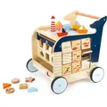 Produktbild: small foot Activity Lauflernwagen »Wal« - dunkelblau