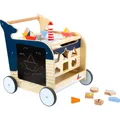 Produktbild: SMALL FOOT HOLZ LAUFWAGEN WAL 5IN1 SPIELZEUG LERNLAUFWAGEN