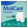 Produktbild: Paul Hartmann AG MoliCare® Premium Fixpants Fixierhosen, Fixierhöschen mit verlängertem Beinansatz für sicheren Halt der Vorlage, 1 Beutel = 25 Stück, Größe: XL 9477937