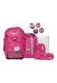 Produktbild: ergobag Pack Set ergonomischer Schulrucksack flexibel 6-teilig Set 1. Klasse Grundschule für Mädchen und Jungen