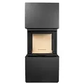 Produktbild: A.caminetti Premiumkaminofen SCANDINAVIAN 65 S schwarz - 9kW Brennkammer mit Glas-Lift - Schwarz