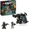 Produktbild: LEGO Star Wars 75412 Todestruppler & Nachttruppler Battle Pack - Bauspielzeug mit Dropship und 4 Mini-Figuren mit Blastern - Sammlergeschenk für J... - Bronze