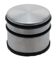 Produktbild: Runder Edelstahl Türstopper, 7,5x9cm, silber, 1kg