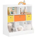 Produktbild: SoBuy Kinderregal, Weiß, Holzwerkstoff, 92x93x40 cm, Kinder- & Jugendzimmer, Kindermöbel, Kinderregale
