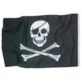 Produktbild: amscan Piratenflagge 60 x 92 cm