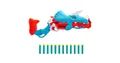Produktbild: Hasbro Nerf DinoSquad Tricera-Blast, Nerf Gun (hellblau/orange) - Hasbro F0803E
