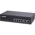 Produktbild: Vivotek AW-GEL-065A-060 PoE, 4-Port GE RJ45(PoE) + 1-Port GbE (6 Ports) (AW-GEL-065A-060)