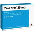 Produktbild: Zinkorot 25 Mg Zink Tabletten