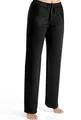 Produktbild: HANRO Damen Hose lang Cotton Deluxe, Schwarz (black 0019), 46/48 (Herstellergröße: L)