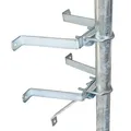 Produktbild: Mauerhalter 20cm SAT Wand Abstand Halter Antennen Masthalter Wandhalter bis 60mm
