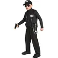 Produktbild: O5323-140-152 schwarz FBI Weste Polizeiweste Gr.140-152 - Schwarz - 140-152