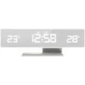 Produktbild: technoline Temperaturstation WS 6815 Weiss Spiegeldisplay