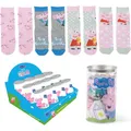 Produktbild: CERDÁ LIFE'S LITTLE MOMENTS Unisex Kinder Pack Piezas Pig Diseño Cómodo Y Seguro | Calcetines Cómodos para Niños Peppa Wutz Socken, 4 Stück, 27-30 (4er