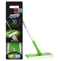 Produktbild: Swiffer Bodenwischer 3D Clean Starterkit 1 Stab + 4 Trockene Bodentücher + 2 Feuchte Bodentücher - Weiß