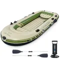 Produktbild: Bestway Boot Schlauchboot Angelboot Set 350 x 145 cm Voyager X4 Hydro-Force