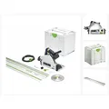 Produktbild: FESTOOL Akku-Tauchsäge TS 55 FEBQ-Plus-FS Tauchsäge 1200 W 160 mm + Führungsschiene