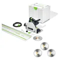 Produktbild: Festool Tauchsäge TS 55 FEBQ-Plus-FS 577010 + Sägeblatt-Set 578547