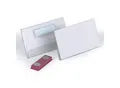 Produktbild: DURABLE Namensschild mit Magnet aus Hartfolie, HxB 40 x 75 mm, VE 25 Stk