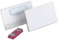 Produktbild: DURABLE Namensschilder, mit Magnet, 75 x 40 mm, transparent