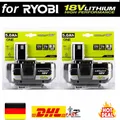 Produktbild: 2x Für Ryobi P108 Original Akku 18V 5,0Ah Lithium ONE Plus RB18L40 P108 Batterie