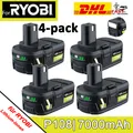 Produktbild: 4Stück 18V 7Ah Original Akku für RYOBI One+ Plus Lithium RB18L50 P104 P108 P109