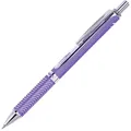Produktbild: Pentel BL407V-A EnerGel Sterling Gel-Tintenroller mit Druckmechanik, 0,7 mm Kugeldurchmesser = 0,35 mm Strichstärke, violettfarbenes Metallgehäuse, 1 Stück