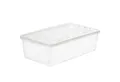 Produktbild: Plast Team Schuhkiste (1 St), Basic Schuhbox Transparent Schuhkarton