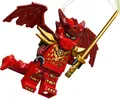 Produktbild: LEGO Ninjago Minifigur - njo1048 - Drachen-Form-Kai - aus 71856