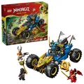 Produktbild: LEGO 71856 Ninjago Jays Transformationsflitzer, 2-in-1-Ninja-Auto, 5 Minifiguren