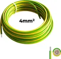 Produktbild: Erdungskabel H07V-K Aderleitung Kupfer feindrähtig & flexibel Grün/Gelb 4mm2 PV Anlage 30m