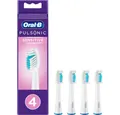Produktbild: Oral-B Aufsteckbürste Pulsonic Sensitive (4er) - Aufsteckbürste - weiß