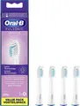 Produktbild: Oral-B Pulsonic Sensitive Aufsteckbürsten für elektrische Zahnbürste 4 St. Weiß