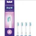 Produktbild: Oral-B Pulsonic Sensitive Ersatzbürsten Aufsteckbürsten sanfte Reinigung 4 Stk
