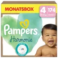 Produktbild: Pampers Harmonie Gr.4 Maxi 9-14 kg Monatsbox Windeln, 174 Stück