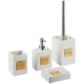 Produktbild: Badaccessoires Set 4-teilig Kourou Keramik Beige