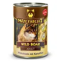 Produktbild: Wolfsblut - Wild Boar - 6 x 395 g - Wildschwein - Nassfutter - Hundefutter - Getreidefrei