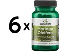 Produktbild: 6 x Swanson Full Spectrum Moringa Oleifera, 400mg - 60 caps (74,97 EUR/kg)