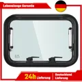Produktbild: Ausstellfenster Wohnwagen Getönt für Wohnmobile Anhänger Insektenschutz 50x35cm