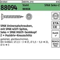 Produktbild: Schraube R 88094 SEKO Spitze/PZ 2,5x20/17-Z Stahl galv.verz. WIROX 1000St. SPAX