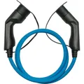 Produktbild: Kabelmeister E-Auto-Ladekabel Mode 3, Typ 2 Stecker an Buchse, 32 A, 7,5 m, blau (Typ 2, 22 kW, 32 A, 7.50 m) (EVC03-075B)