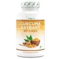Produktbild: Curcuma Extrakt - 180 Kapseln (V) - Mit 98% Extrakt - Curcuminoide /Tagesportion